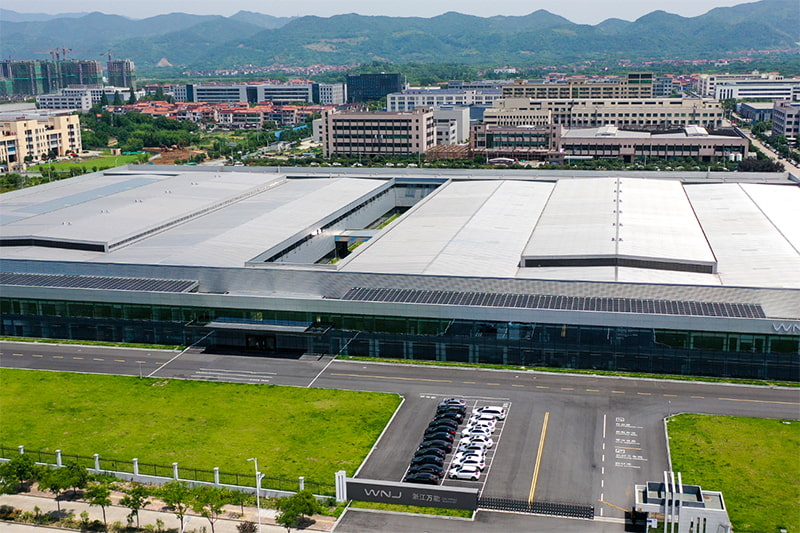 HCGC Auto Parts manufacturing facility aerial view — Dongguan, China
