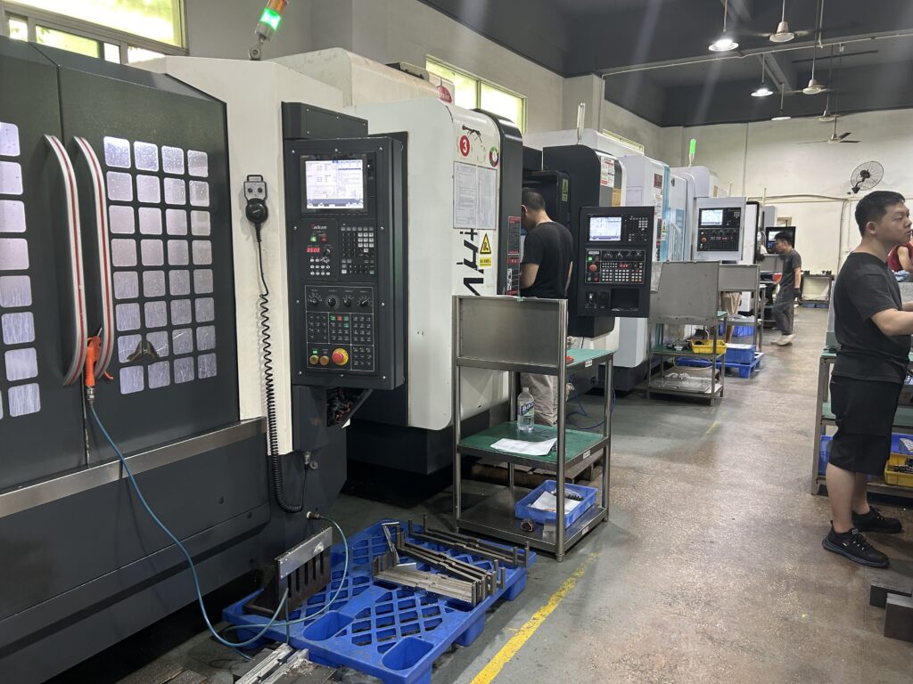 HCGC Auto Parts CNC machining workshop interior